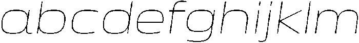 Mirano Extended ThinItalic ttf (100) FONT