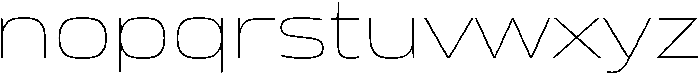 Mirano Extended Var ttf (400) Font LOWERCASE