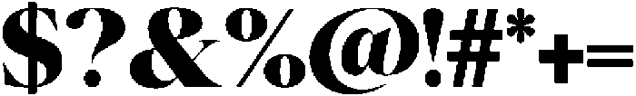 Mirebalais Black otf (900) Font OTHER CHARS