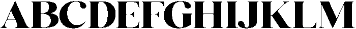 Mirebalais Black otf (900) Font UPPERCASE
