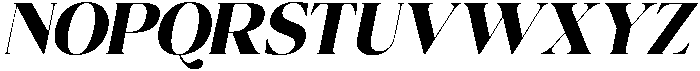 Mirebalais Extra Bold Italic otf (700) Font UPPERCASE