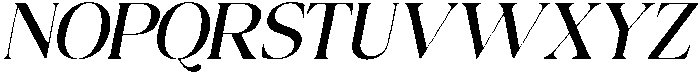 Mirebalais Italic otf (400) Font UPPERCASE