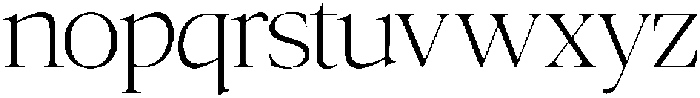Mirebalais Thin otf (100) Font LOWERCASE