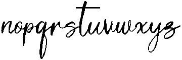 Mirella Regular otf (400) Font LOWERCASE