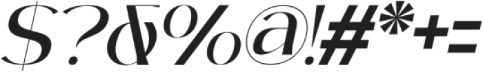 Mirelline Italic otf (400) Font OTHER CHARS