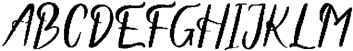 Mireluna Regular otf (400) Font UPPERCASE