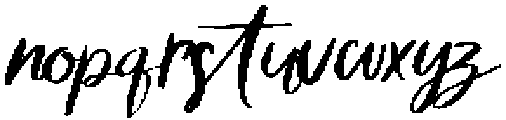 Mireluna Regular otf (400) Font LOWERCASE