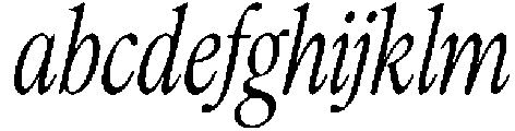 Mirety Condensed Italic otf (400) FONT