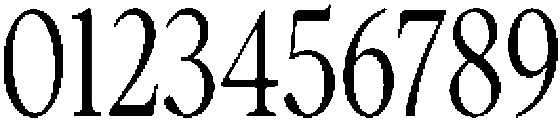 Mirety Condensed otf (400) Font OTHER CHARS