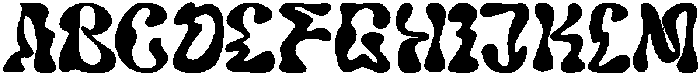 Mireva  Regular otf (400) Font UPPERCASE