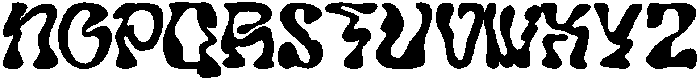 Mireva  Regular otf (400) Font UPPERCASE