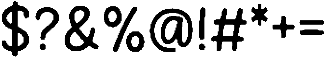 Mirexo Regular otf (400) Font OTHER CHARS