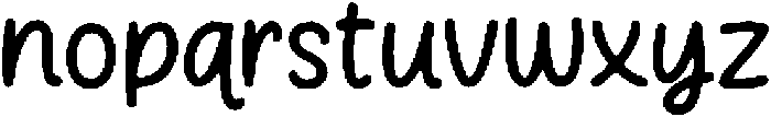 Mirexo Regular otf (400) Font LOWERCASE