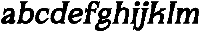 Mirhane Bold Slant otf (700) FONT