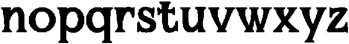 Mirhane Bold otf (700) Font LOWERCASE