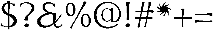 Mirhane Thin otf (100) Font OTHER CHARS