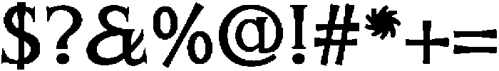 Mirhane otf (400) Font OTHER CHARS