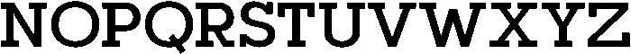 Mirk Slab Black otf (900) Font UPPERCASE