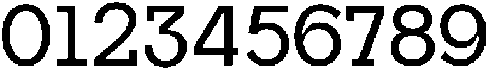 Mirk Slab Bold otf (700) Font OTHER CHARS