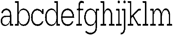 Mirk Slab Condensed otf (400) FONT