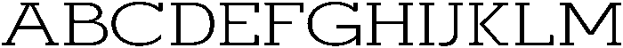 Mirk Slab Expanded otf (400) Font UPPERCASE