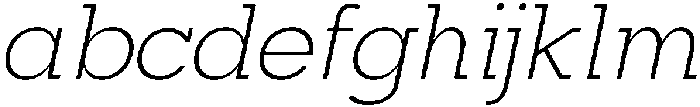 Mirk Slab Light Italic otf (300) FONT