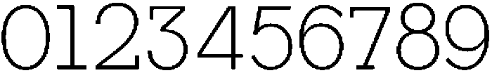 Mirk Slab Light otf (300) Font OTHER CHARS