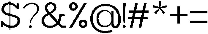 Mirk Slab Medium otf (500) Font OTHER CHARS