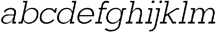 Mirk Slab Slanted otf (400) FONT