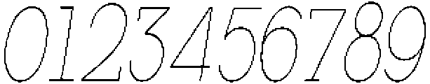 Mirk Slab Thin Condensed Italic otf (100) Font OTHER CHARS