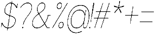 Mirk Slab Thin Condensed Italic otf (100) Font OTHER CHARS