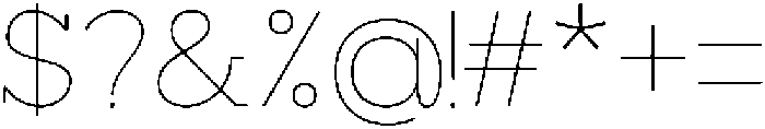 Mirk Slab Thin otf (100) Font OTHER CHARS