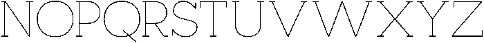 Mirk Slab Thin otf (100) Font UPPERCASE