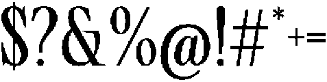 Miroje Bold otf (700) Font OTHER CHARS