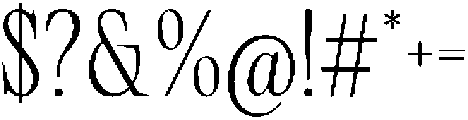 Miroje Regular otf (400) Font OTHER CHARS