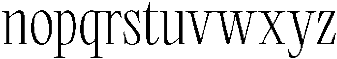 Miroje Regular otf (400) Font LOWERCASE