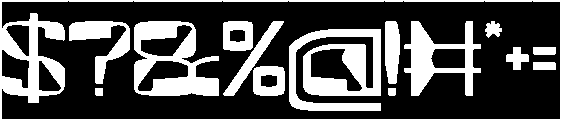 MirrorTech-Inverse otf (400) Font OTHER CHARS