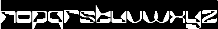 MirrorTech-Inverse otf (400) Font LOWERCASE