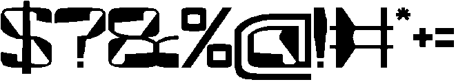 MirrorTech otf (400) Font OTHER CHARS