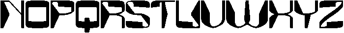 MirrorTech otf (400) Font UPPERCASE