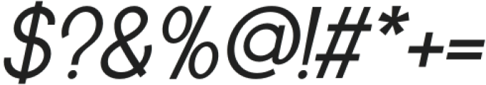 Mirsany Thin Italic otf (100) Font OTHER CHARS