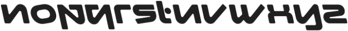 Mirsea Reverse Italic otf (400) Font LOWERCASE