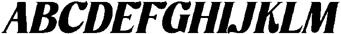 Misago Sweet Italic otf (400) Font UPPERCASE