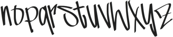 Mishale Graffiti Font Regular otf (400) Font LOWERCASE