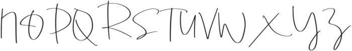 Mishella Signature Regular otf (400) Font UPPERCASE