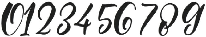 Miskiut Nathalia Italic otf (400) Font OTHER CHARS