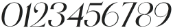 Mislian Italic otf (400) Font OTHER CHARS