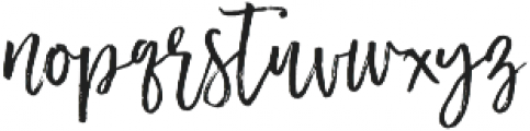 Miss Couture otf (400) Font LOWERCASE