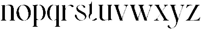 Miss Elegant Regular otf (400) Font LOWERCASE