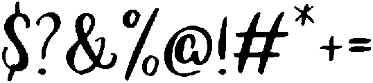 Miss Hippie otf (400) Font OTHER CHARS
